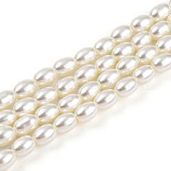 Выпечка из окрашенного перламутрового стекла жемчужные бусинки&nbsp;X-HY-T002-01C-02