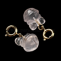 Украшения из натурального розового кварца&nbsp;G-R489-06G