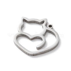 Подвески из нержавеющей стали 304 с защитой от потускнения&nbsp;STAS-S149-01P