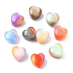 40шт непрозрачные бусины из смолы&nbsp;RESI-CJ0004-98