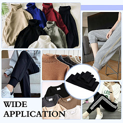 Ребристая ткань из полиэстера для манжет&nbsp;FIND-WH0139-852B