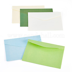 25 шт. 5-х цветные бумажные конверты&nbsp;AJEW-TA0002-41