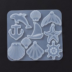 Подвески на тему океана своими руками силиконовые Молды&nbsp;DIY-C077-01A