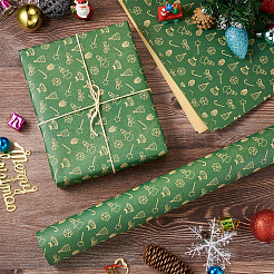 Цветочная подарочная упаковочная бумага&nbsp;DIY-TAC0020-52B