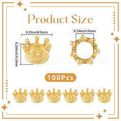 Европейские бусины из сплава 100 шт.&nbsp;FIND-PA0001-31