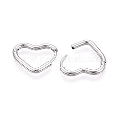 Серьги-кольца из нержавеющей стали 304&nbsp;STAS-T074-28P