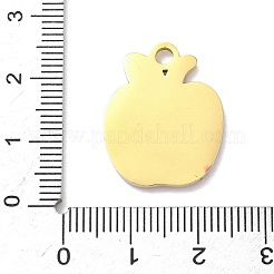 Подвески с фруктовой эмалью из нержавеющей стали 304&nbsp;LS-STAS-G362-04G-13