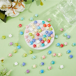 3 прядь фарфоровых бусин ручной работы&nbsp;PORC-DC0001-07