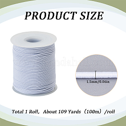 1 рулон 100м полиэстерового эластичного шнура&nbsp;OCOR-SC0001-10D-01