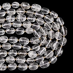 Природных кристаллов кварца бисер нитей&nbsp;G-G453-D17-01