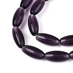 Прозрачные стеклянные бусины&nbsp;GLAA-T028-15T-01