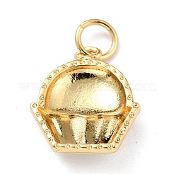 Настоящие 18k позолоченные латунные подвески&nbsp;KK-L206-004A-G