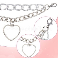 2 шт. 2 стиля цепочек для обуви из сплава и железа&nbsp;DIY-GF0010-71