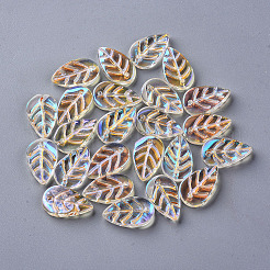 Прозрачные стеклянные подвески&nbsp;LS-GLAA-S054-002C-01