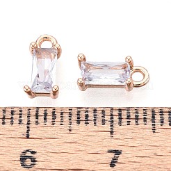 5 шт. Прозрачные стеклянные подвески&nbsp;GLAA-YW0004-40A