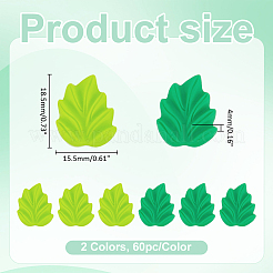 Кабошоны из непрозрачной смолы&nbsp;RESI-ME0001-24