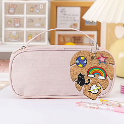 4шт. брелок из пробки&nbsp;KEYC-PB0001-01