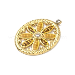 Подвески из нержавеющей стали 304 с эмалью&nbsp;STAS-G371-07G