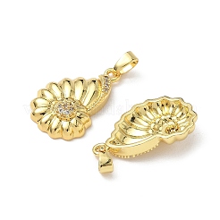 Латунные микро проложить кубического циркония подвески&nbsp;KK-I371-13G