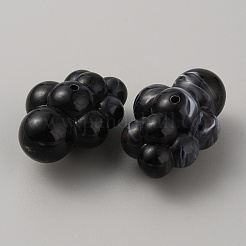 Непрозрачные акриловые бусины&nbsp;SACR-TAC0005-04B