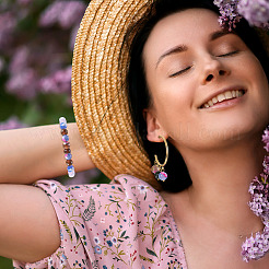 Набор для изготовления эластичных браслетов своими руками&nbsp;DIY-FW0001-36