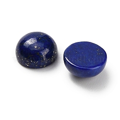 Окрашенные натуральные лазури кабушоны&nbsp;G-K403-01-8mm