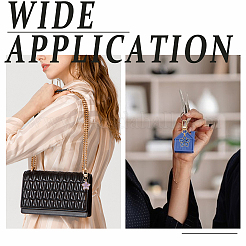 20шт 5-х цветные брелки из цинкового сплава&nbsp;HJEW-DR0001-12