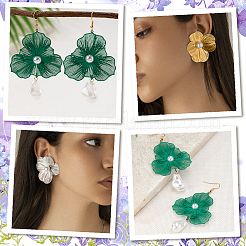 12 шт. двухцветные колпачки для бусин из нержавеющей стали 430 с распылительной печатью&nbsp;STAS-BBC0008-26