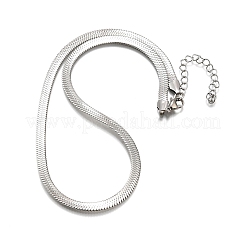 Не тускнеющие цепочки-елочки из нержавеющей стали 201&nbsp;X-NJEW-M187-06P