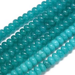 Натуральный Malaysia нефритовые бусы пряди&nbsp;G-B165-G01-5x8mm-14