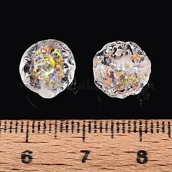 Handmade стеклянные бусины фольги&nbsp;FOIL-N029-10G