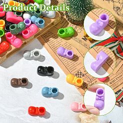 Кабошоны из непрозрачной смолы&nbsp;RESI-CJ0004-81