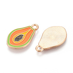 Подвески с эмалью из фруктового сплава&nbsp;X-ENAM-T022-32C