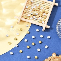 60шт бусины из сплава 2 цветов&nbsp;FIND-YW0010-12