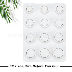 12 шт. набор измерительных инструментов для ювелирных изделий из АБС-пластика&nbsp;TOOL-ME0001-06