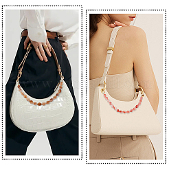 2 шт. 2-х цветные цепочные ремни для сумок&nbsp;AJEW-BM0001-09