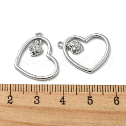 Латунные микро проложить кубического циркония подвески&nbsp;KK-H460-44P