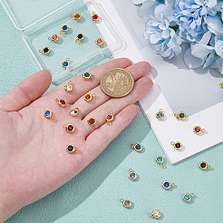 30 шт. 15-цветное ионное покрытие (IP) из нержавеющей стали 304&nbsp;STAS-UN0064-03