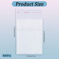 400 шт. целлофановые пакеты opp самозапечатывающиеся&nbsp;OPC-SP0001-03D