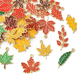 30 шт. 15 стиля подвески из сплава и эмали на тему Дня благодарения&nbsp;ENAM-FS0002-01