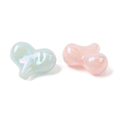 Непрозрачные акриловые бусины с УФ-покрытием&nbsp;OACR-G058-16B