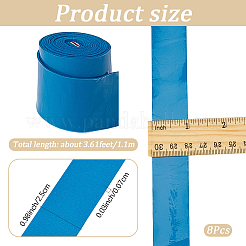 Противоскользящая лента для бадминтонной теннисной ракетки из искусственной кожи&nbsp;DIY-SP0005-45F