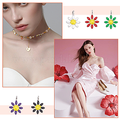 30 шт. 5-цветное ионное покрытие (IP) из нержавеющей стали 304&nbsp;STAS-UN0041-62