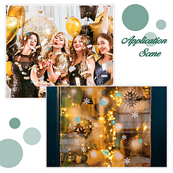 1800 шт. двухцветного пластикового конфетти&nbsp;DIY-DC0004-08