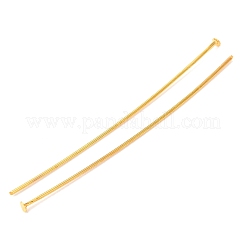 Латунные шпильки с плоской головкой&nbsp;LS-X-HP5.0cmCY-G