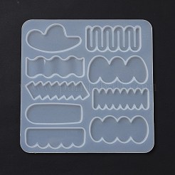 Силиконовые Молды кабошон нестандартной Молды своими руками для заколок для волос&nbsp;LS-DIY-L069-01C