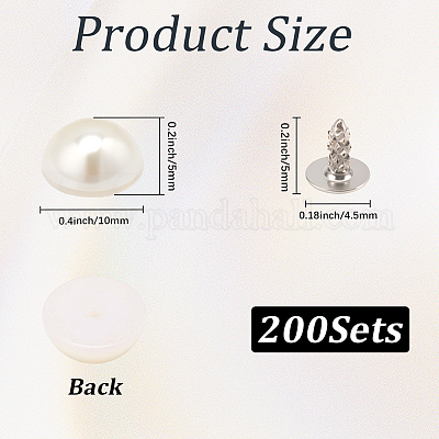 200шт пластиковые кнопки&nbsp;KY-CL0001-01B-1