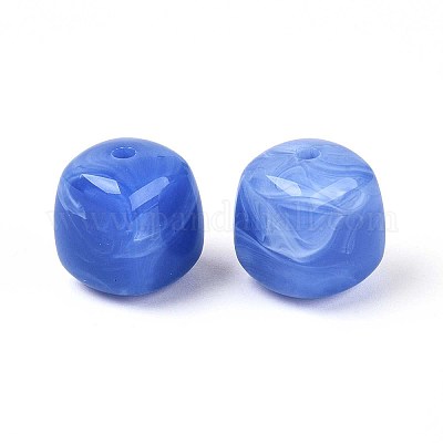 Непрозрачные акриловые бусины&nbsp;OACR-ZX006-33G-1