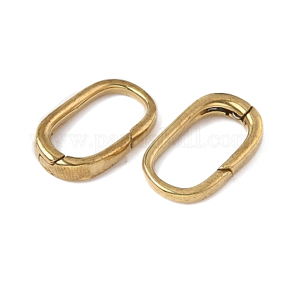 Латунные пружинные кольца&nbsp;KK-WH0062-61D-G-1