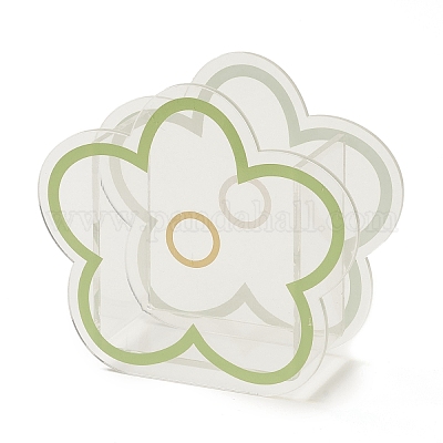 Акриловая ваза с принтом&nbsp;LS-DJEW-G042-01C-1